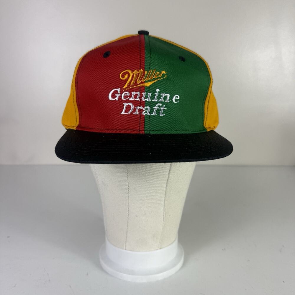 New Vintage Rare Kentucky Derby Festival Exclusive Miller Genuine Draft Snap Hat
